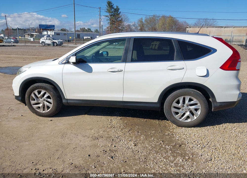 2015 HONDA CR-V EX-L VIN: 5J6RM4H71FL011580