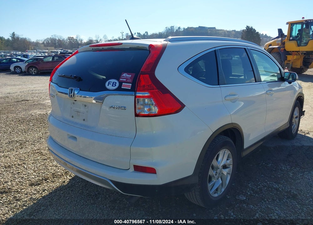 2015 HONDA CR-V EX-L VIN: 5J6RM4H71FL011580