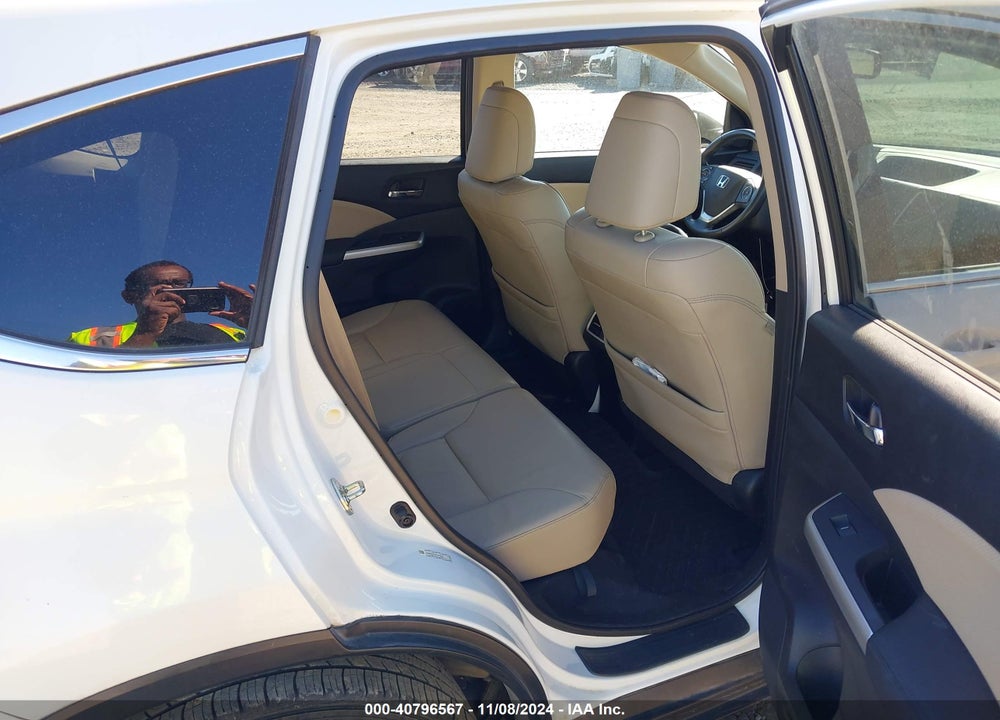2015 HONDA CR-V EX-L VIN: 5J6RM4H71FL011580