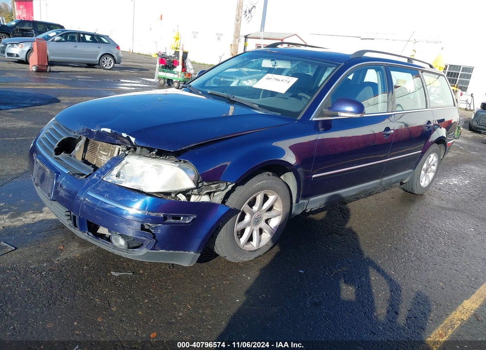 2004 VOLKSWAGEN PASSAT GLS VIN: WVWVD63B64E233092