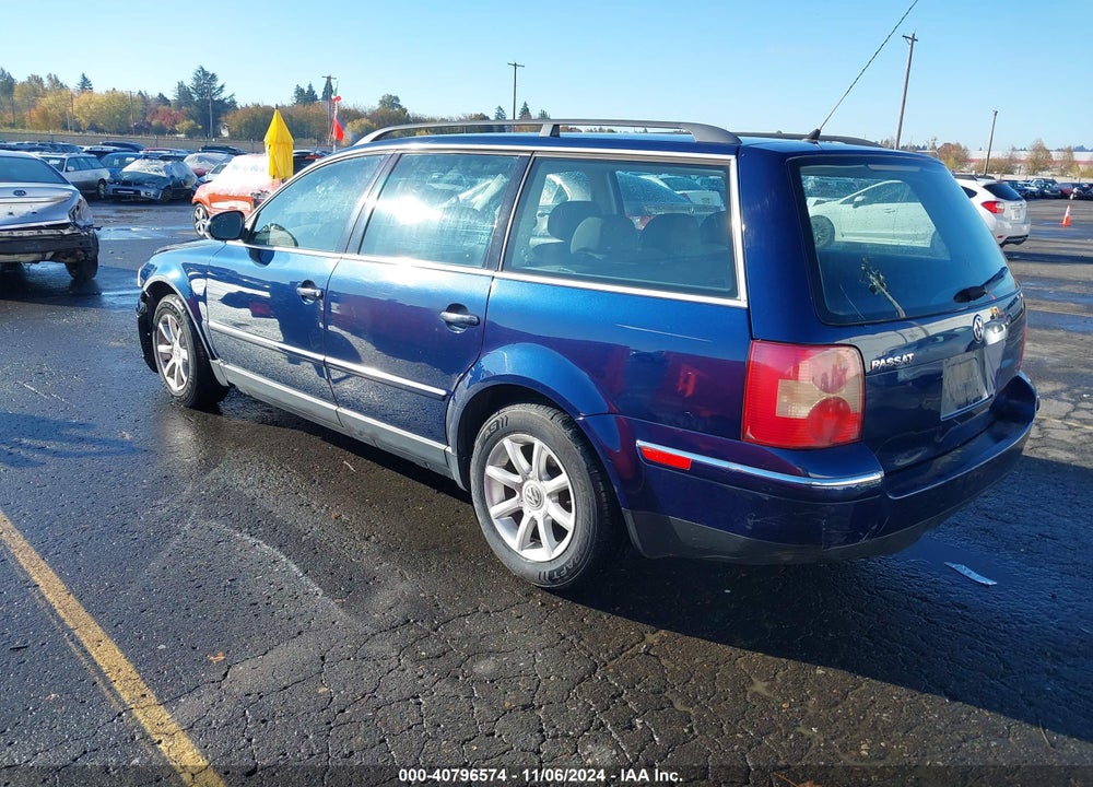 2004 VOLKSWAGEN PASSAT GLS VIN: WVWVD63B64E233092