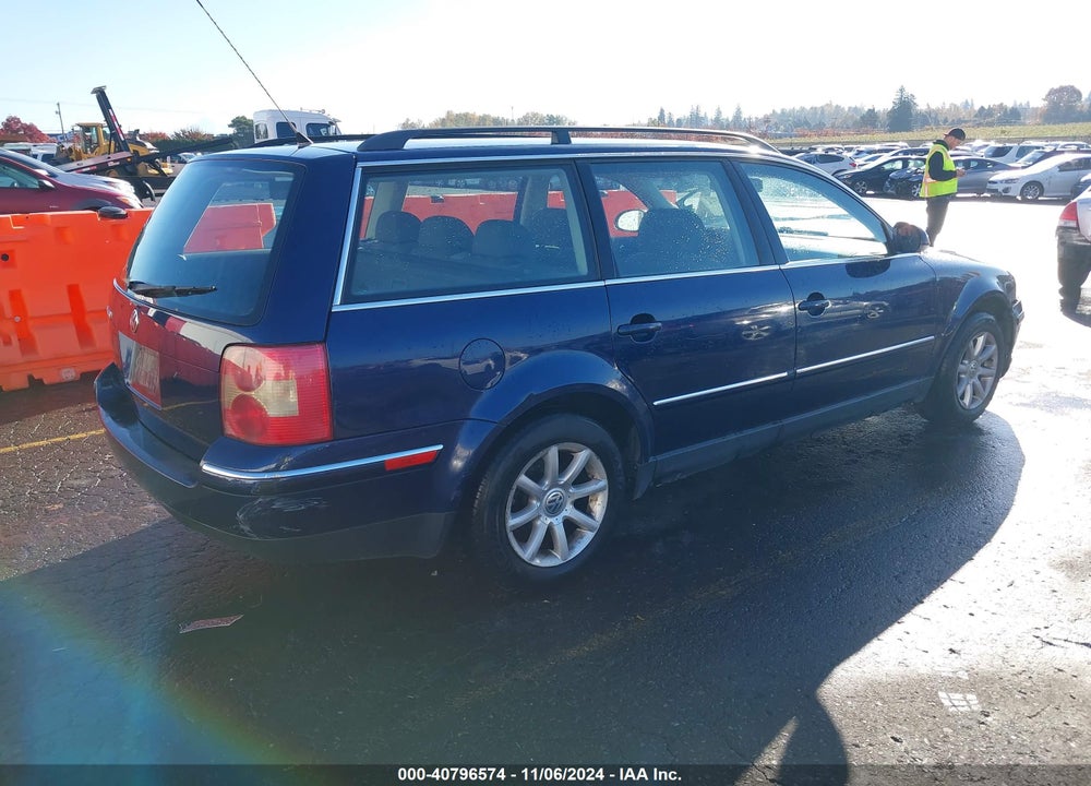 2004 VOLKSWAGEN PASSAT GLS VIN: WVWVD63B64E233092