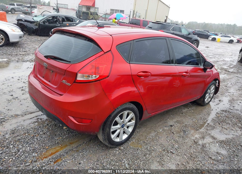 2011 FORD FIESTA SE VIN: 3FADP4EJ6BM148584