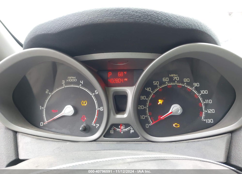 2011 FORD FIESTA SE VIN: 3FADP4EJ6BM148584