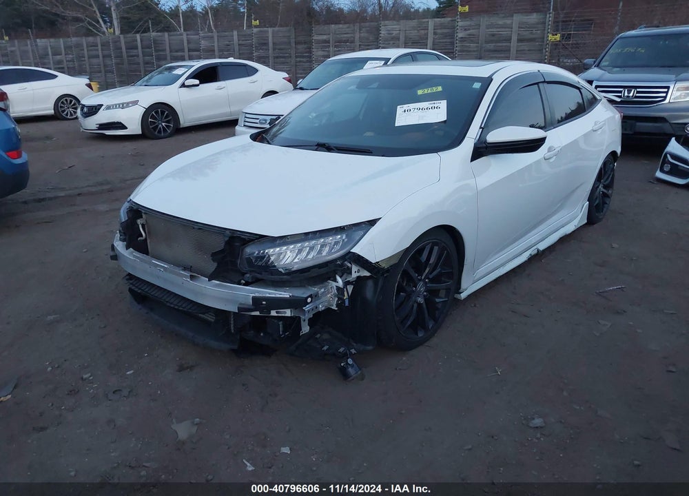 2020 HONDA CIVIC SI SEDAN VIN: 2HGFC1E50LH703594