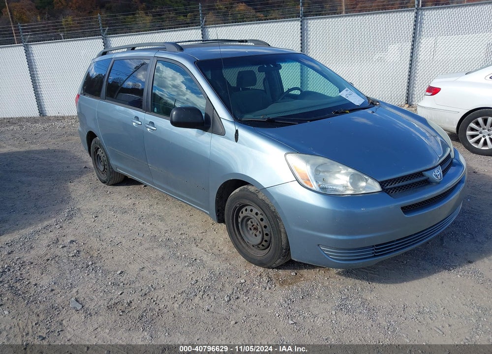 2004 TOYOTA SIENNA LE VIN: 5TDZA23C54S103374
