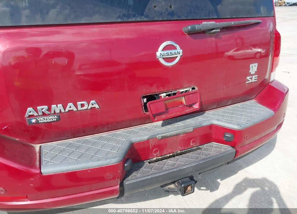 2009 NISSAN ARMADA SE VIN: 5N1AA08C79N601305