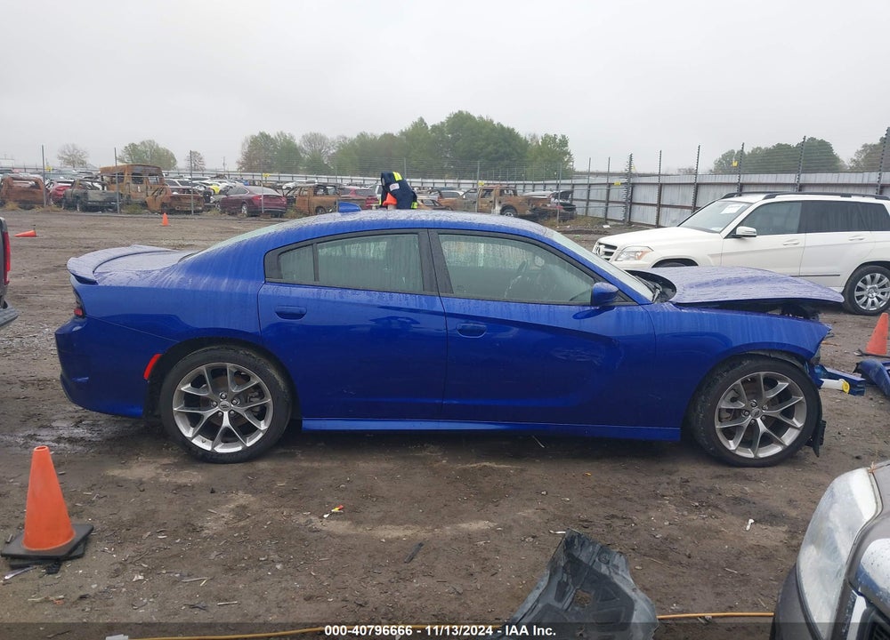 2022 DODGE CHARGER GT RWD VIN: 2C3CDXHG7NH106075