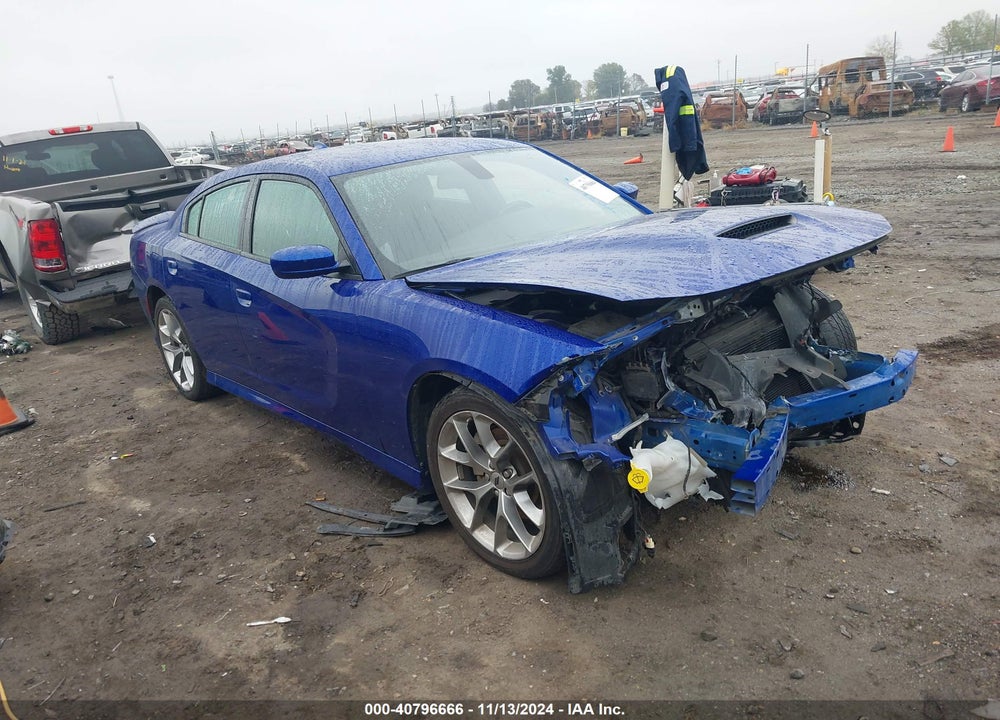 2022 DODGE CHARGER GT RWD VIN: 2C3CDXHG7NH106075