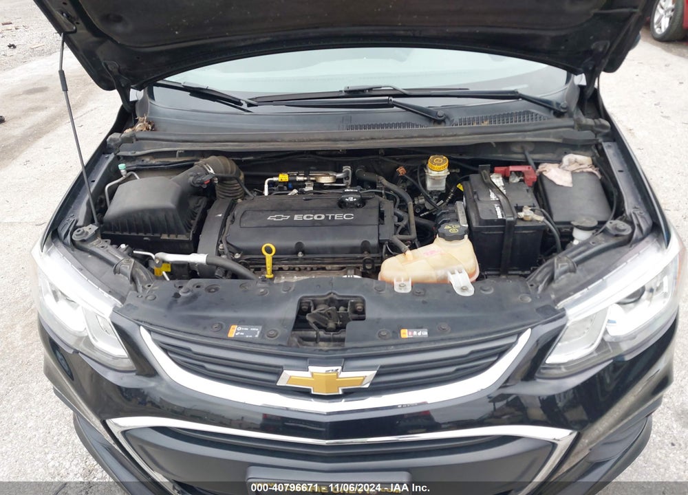 2018 CHEVROLET SONIC VIN: 1G1JD5SH7J4109731