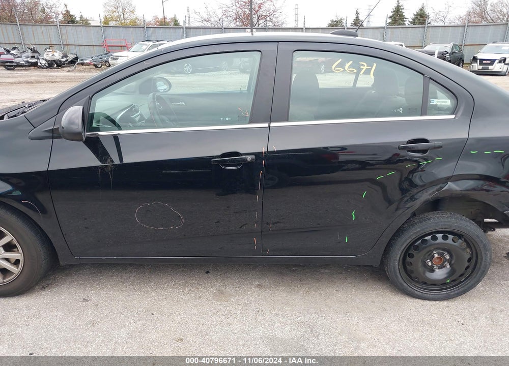 2018 CHEVROLET SONIC VIN: 1G1JD5SH7J4109731
