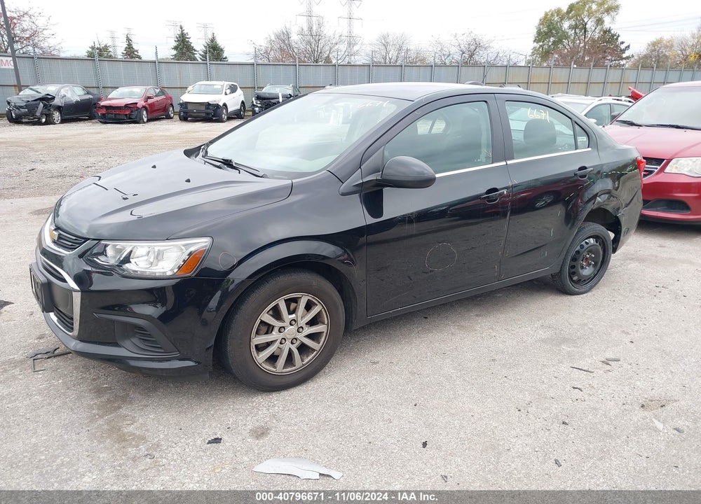2018 CHEVROLET SONIC VIN: 1G1JD5SH7J4109731
