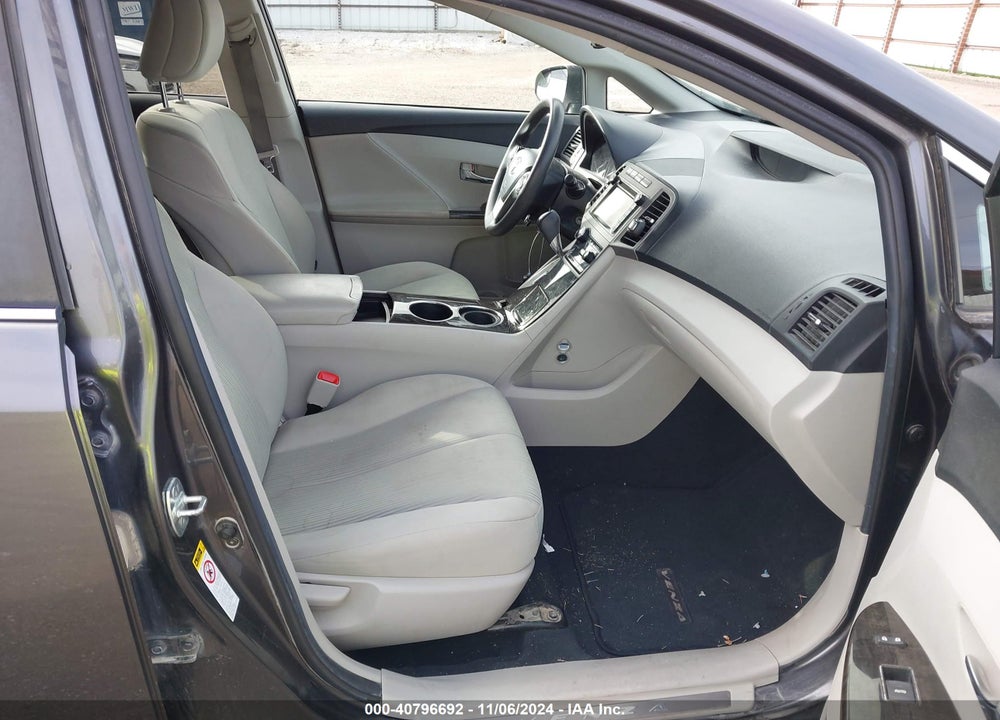 2013 TOYOTA VENZA LE VIN: 4T3ZA3BB4DU075323