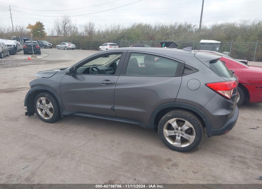 2016 HONDA HR-V LX VIN: 3CZRU5H33GM746631