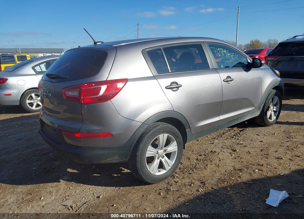 2013 KIA SPORTAGE LX VIN: KNDPB3A25D7472217