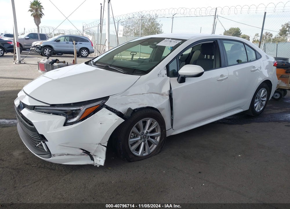 2024 TOYOTA COROLLA HYBRID LE VIN: JTDBCMFE4RJ029955