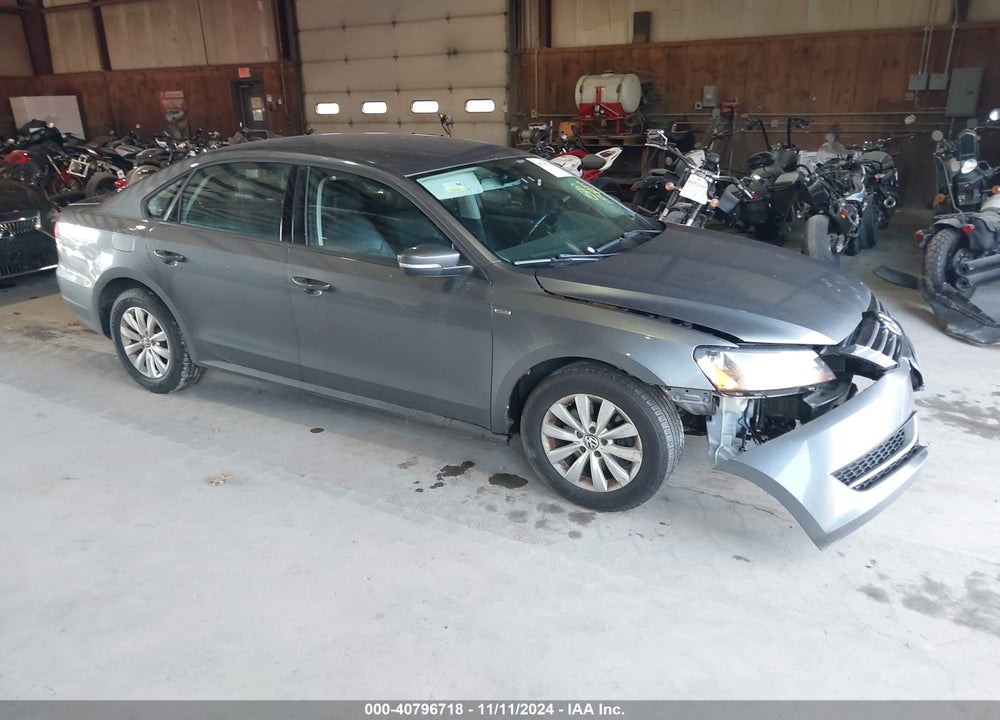2014 VOLKSWAGEN PASSAT 2.5L WOLFSBURG EDITION VIN: 1VWAP7A34EC017808