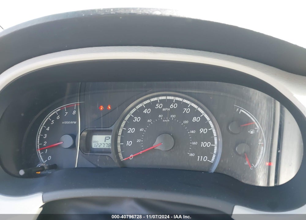 2011 TOYOTA SIENNA BASE V6 VIN: 5TDZK3DC9BS021985