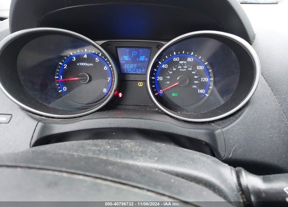 2012 HYUNDAI TUCSON GLS VIN: KM8JU3ACXCU401048