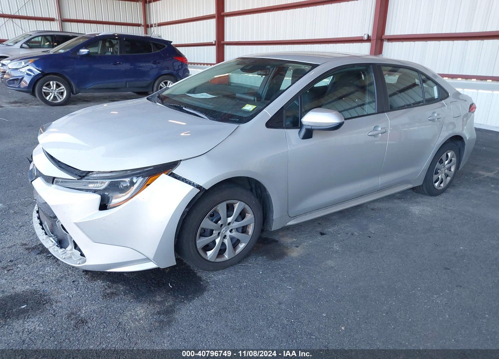 2021 TOYOTA COROLLA LE VIN: 5YFEPMAE1MP251155