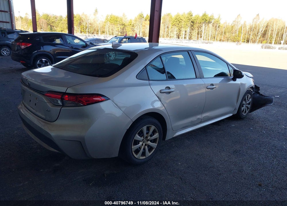2021 TOYOTA COROLLA LE VIN: 5YFEPMAE1MP251155