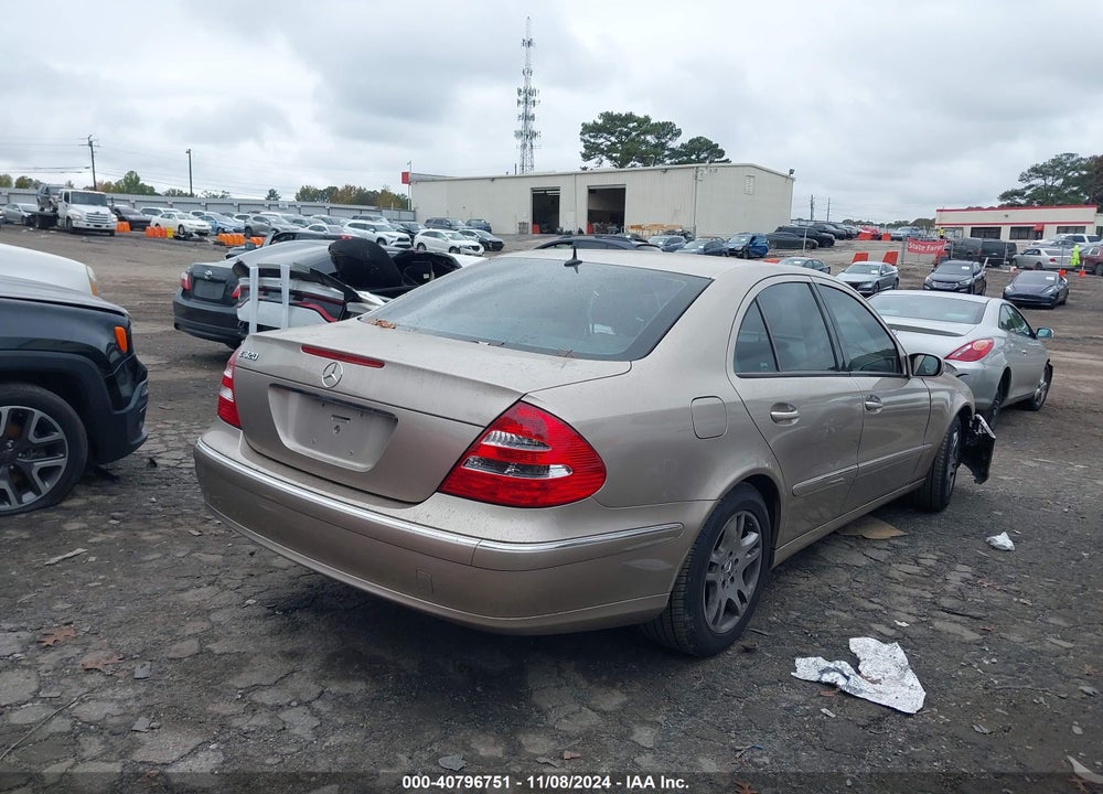 2004 MERCEDES-BENZ E 320 VIN: WDBUF65J44A599231
