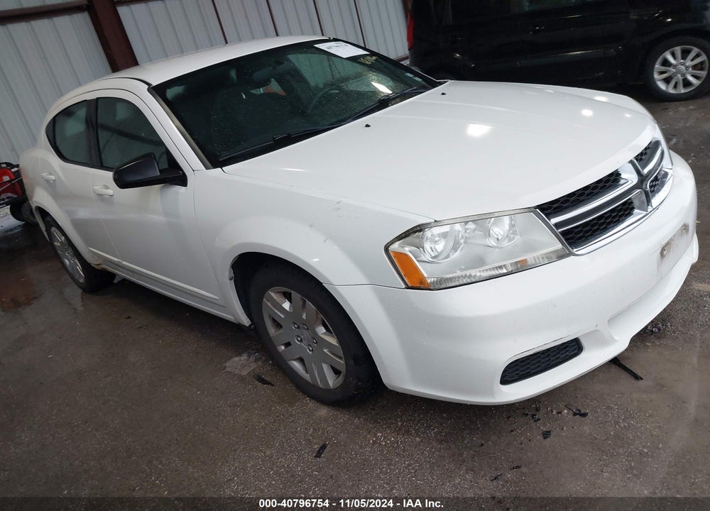 2011 DODGE AVENGER EXPRESS VIN: 1B3BD4FB6BN523107