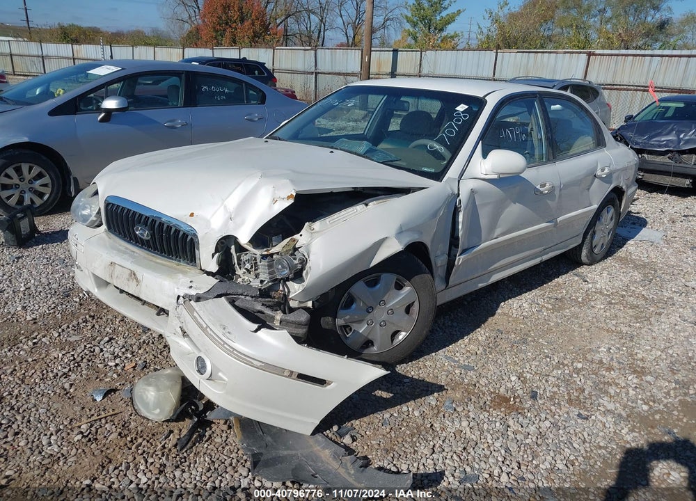 2003 HYUNDAI SONATA BASE W/2.7L V6 VIN: KMHWF25H13A870708