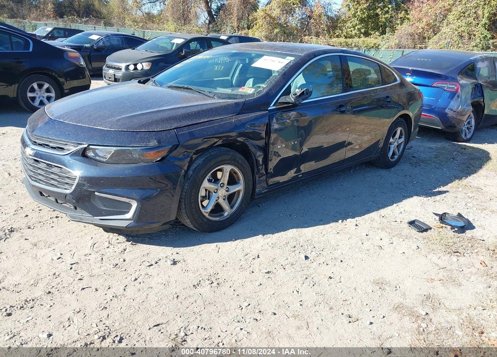 2016 CHEVROLET MALIBU LS VIN: 1G1ZB5ST7GF301600