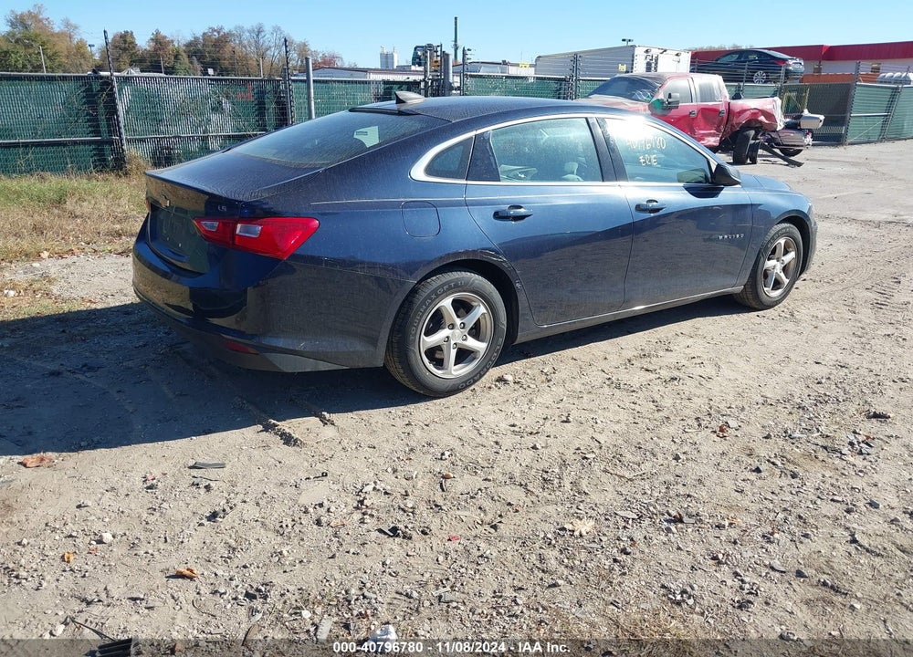 2016 CHEVROLET MALIBU LS VIN: 1G1ZB5ST7GF301600