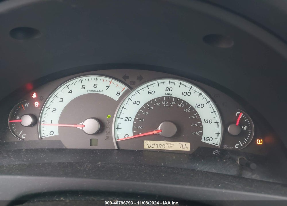2008 TOYOTA CAMRY SE V6 VIN: 4T1BK46K88U574798