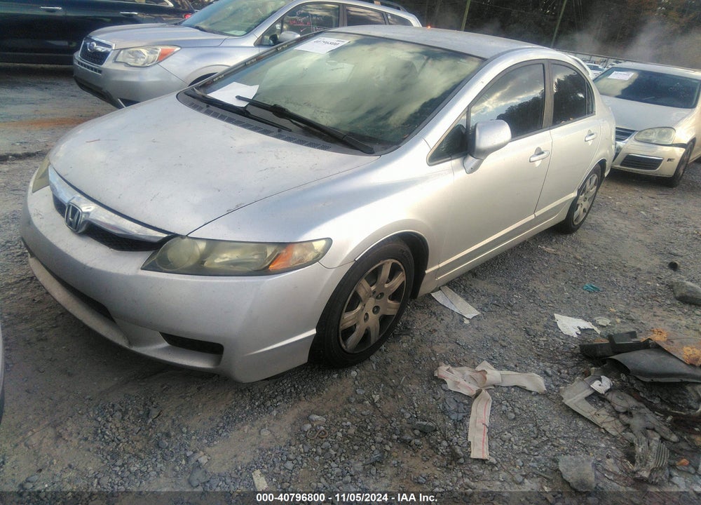 2010 HONDA CIVIC LX VIN: 2HGFA1F51AH512381