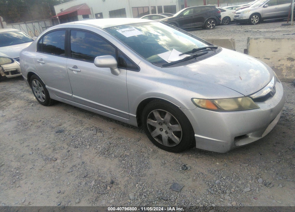 2010 HONDA CIVIC LX VIN: 2HGFA1F51AH512381