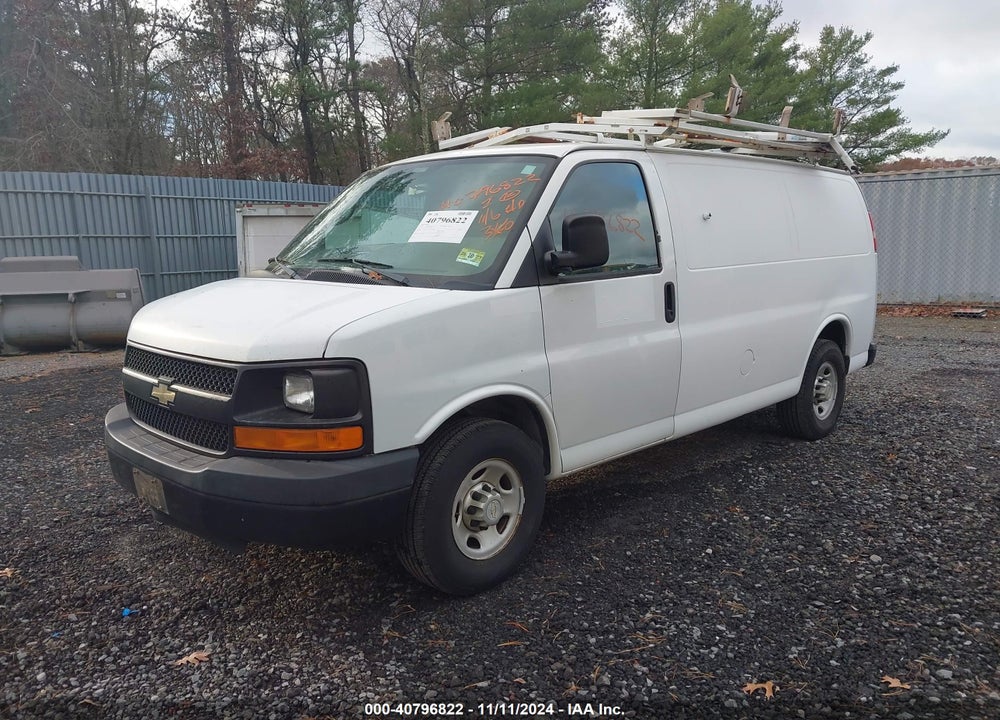 2010 CHEVROLET EXPRESS 2500 WORK VAN VIN: 1GCZGFBA0A1174206