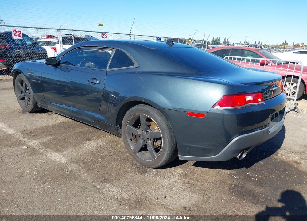 2015 CHEVROLET CAMARO VIN: 2G1FF1E30F9222742