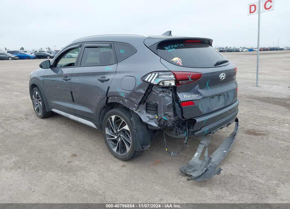 2019 HYUNDAI TUCSON SPORT VIN: KM8J33AL7KU981070