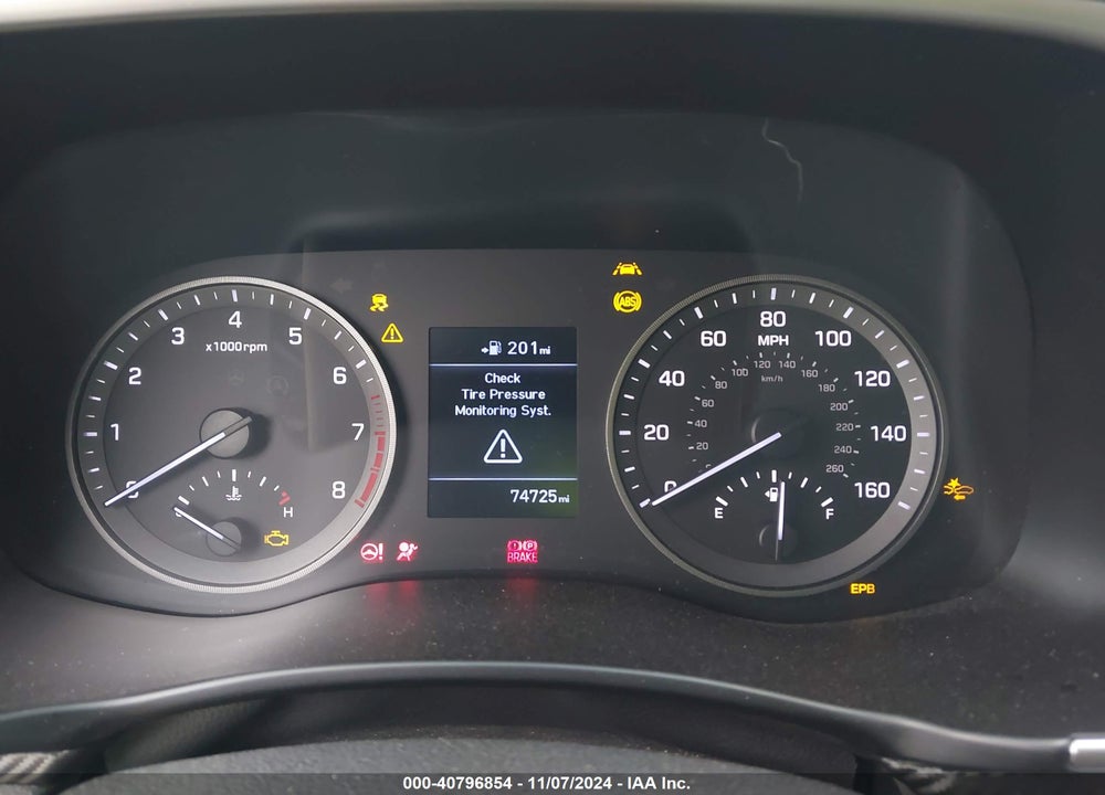 2019 HYUNDAI TUCSON SPORT VIN: KM8J33AL7KU981070