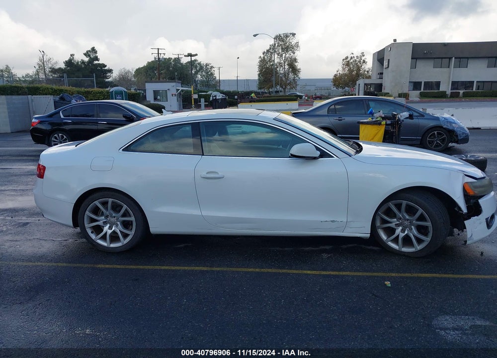 2012 AUDI A5 2.0T PREMIUM VIN: WAULFAFR6CA000779