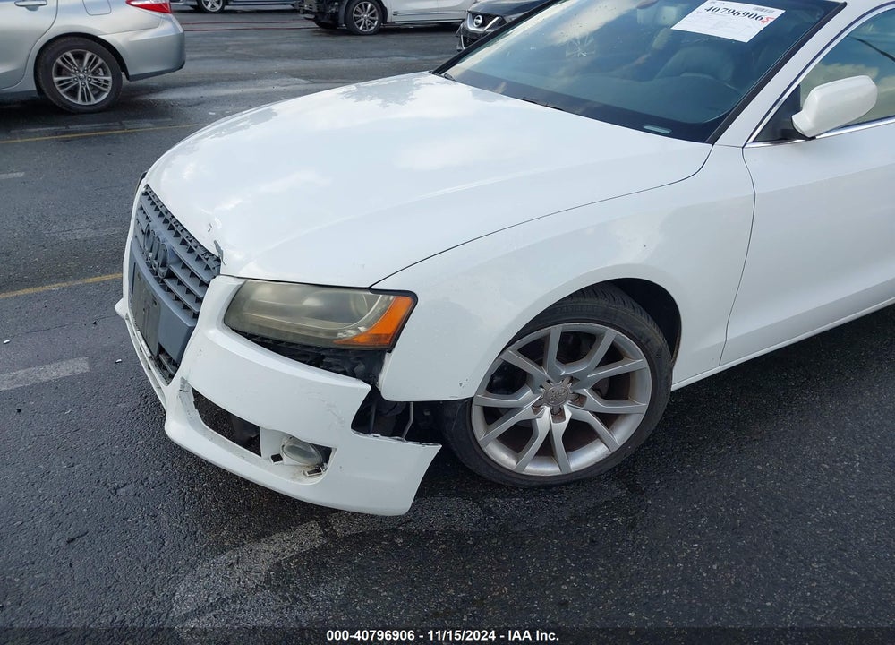 2012 AUDI A5 2.0T PREMIUM VIN: WAULFAFR6CA000779