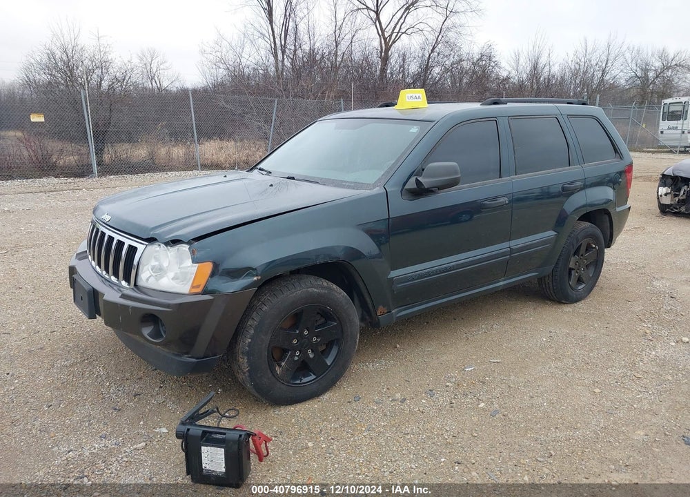 2005 JEEP GRAND CHEROKEE LAREDO VIN: 1J4GR48K75C652745