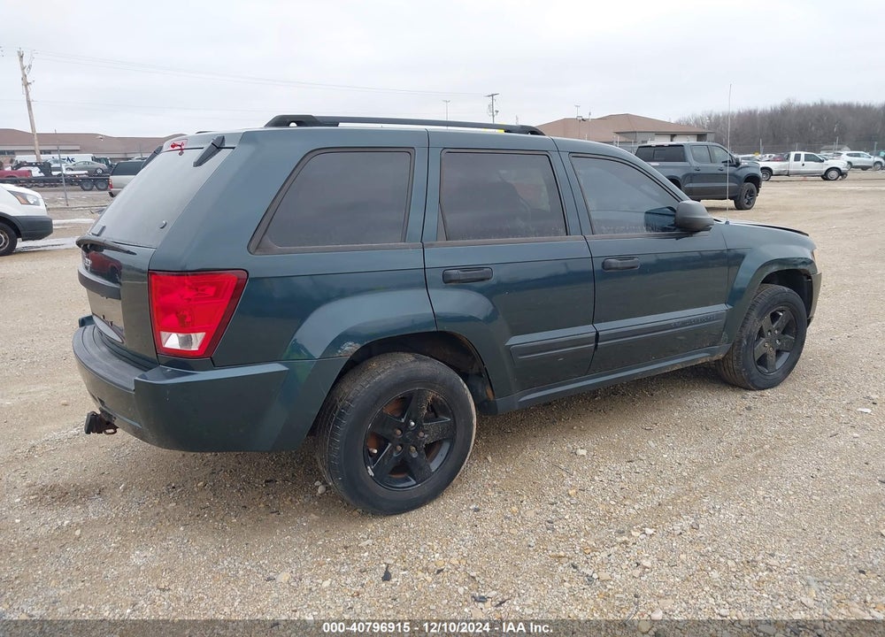 2005 JEEP GRAND CHEROKEE LAREDO VIN: 1J4GR48K75C652745