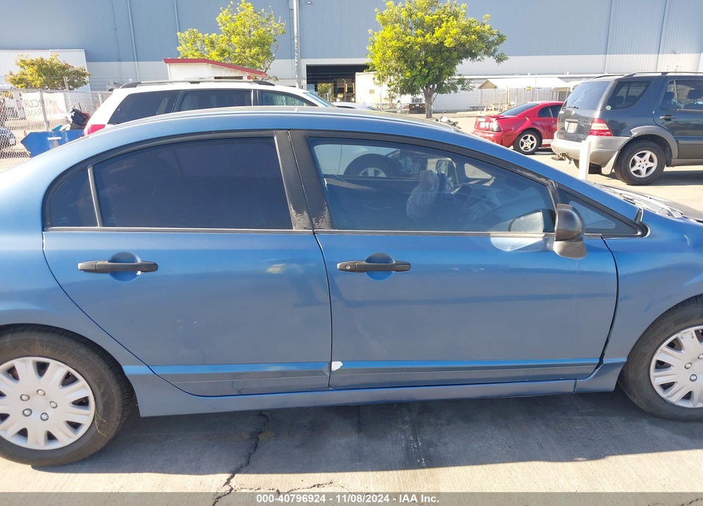 2009 HONDA CIVIC VP VIN: 2HGFA16329H328805
