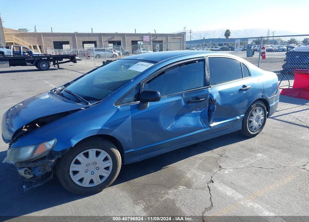 2009 HONDA CIVIC VP VIN: 2HGFA16329H328805