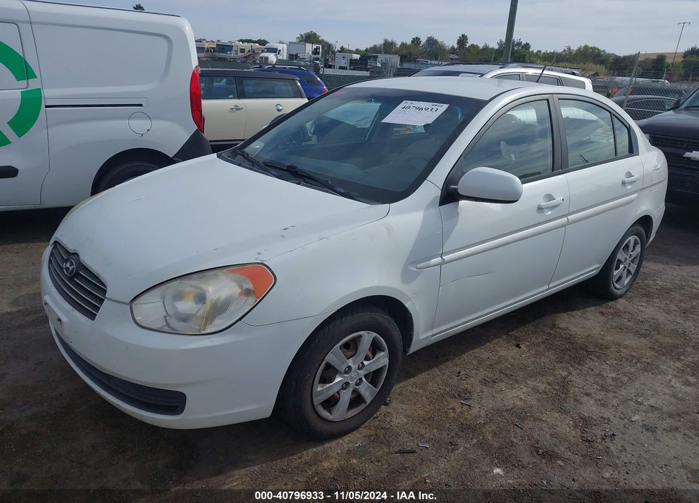 2010 HYUNDAI ACCENT GLS VIN: KMHCN4AC4AU476448