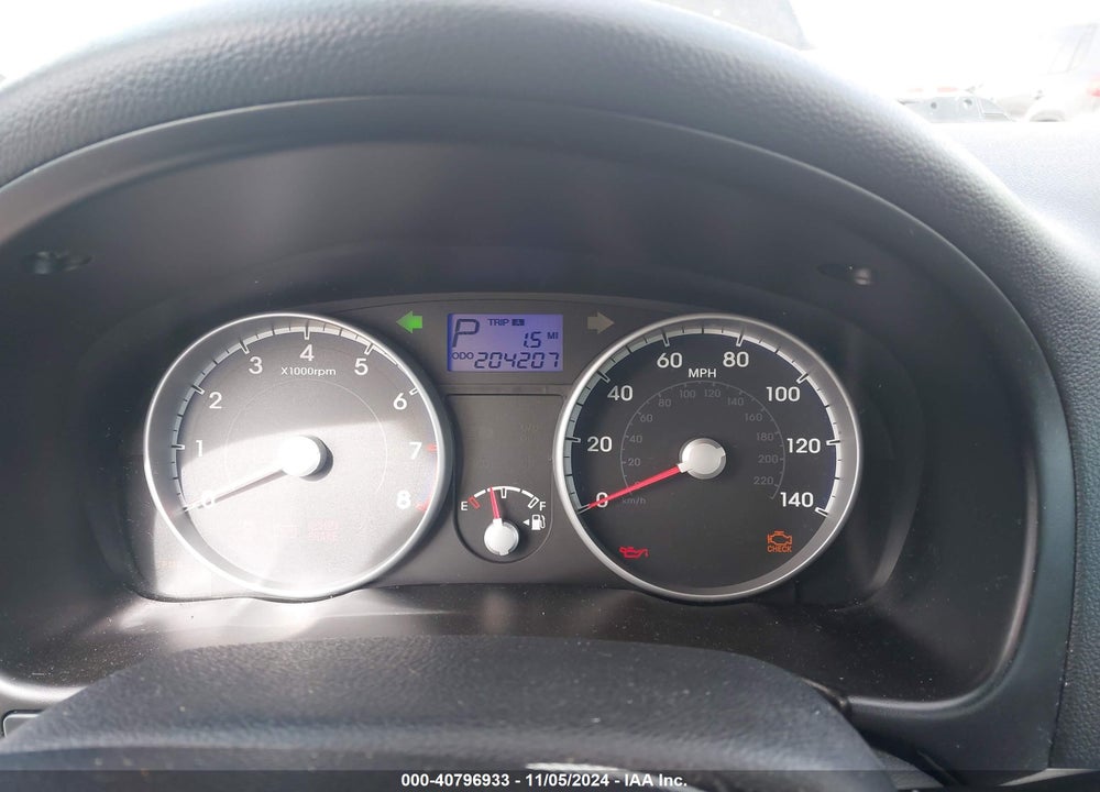2010 HYUNDAI ACCENT GLS VIN: KMHCN4AC4AU476448