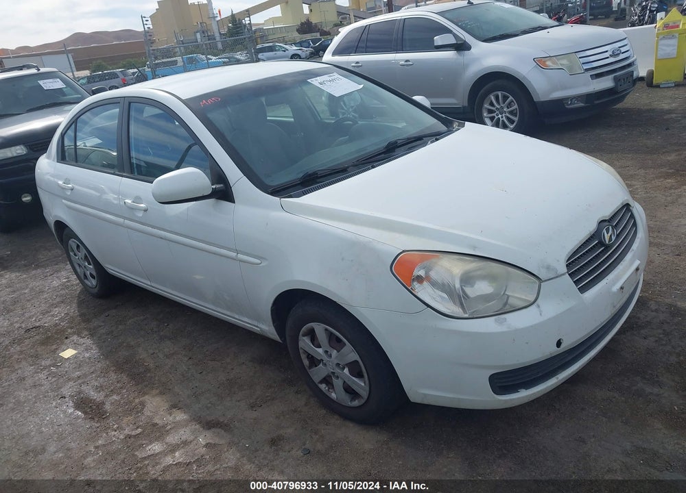 2010 HYUNDAI ACCENT GLS VIN: KMHCN4AC4AU476448