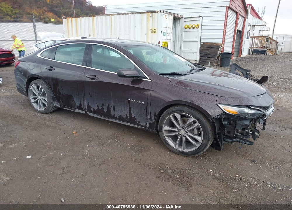 2021 CHEVROLET MALIBU FWD LT VIN: 1G1ZD5ST2MF007303