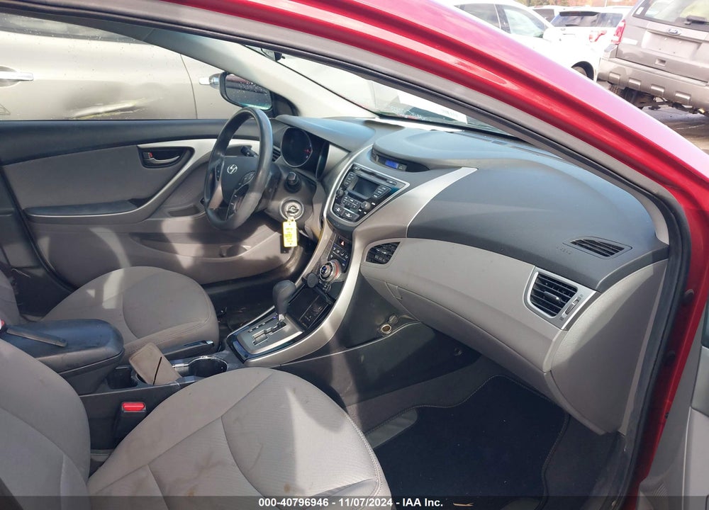 2013 HYUNDAI ELANTRA GLS VIN: 5NPDH4AE7DH391894
