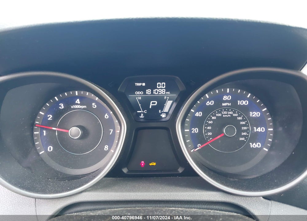 2013 HYUNDAI ELANTRA GLS VIN: 5NPDH4AE7DH391894