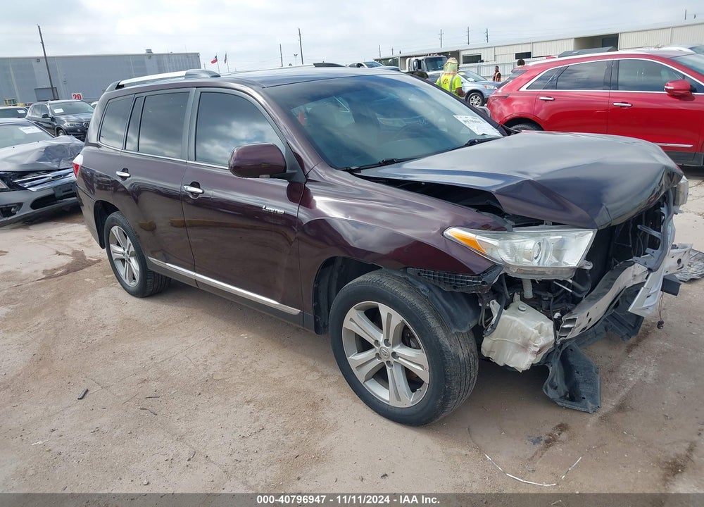 2013 TOYOTA HIGHLANDER LIMITED V6 VIN: 5TDDK3EH9DS205394